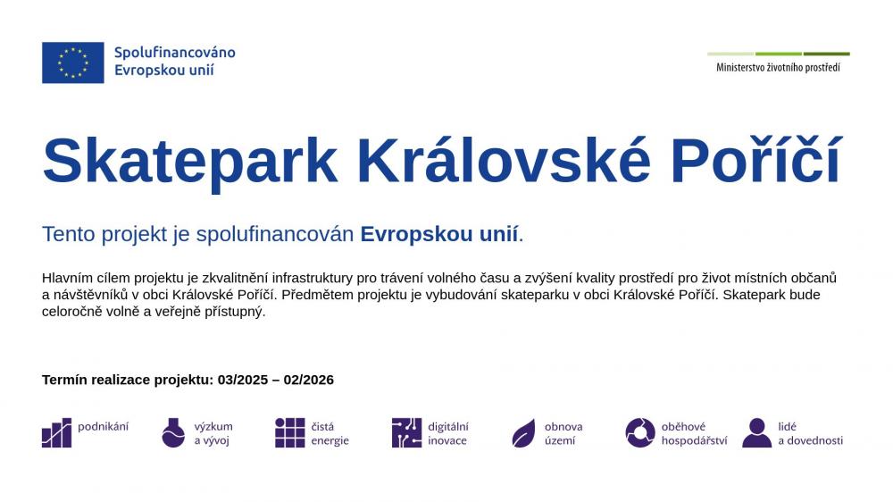 Skatepark Královské Poříčí
