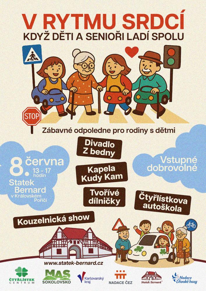 V rytmu srdcí – zábavné odpoledne pro rodiny s dětmi 8. června na statku