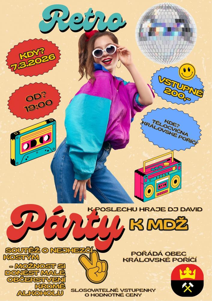Retro Párty k MDŽ - 7. 3. 2026