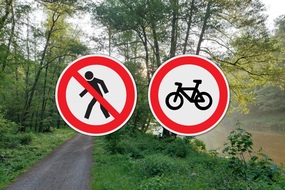 Uzavření cyklostezky Ohře mezi Starým Sedlem a Loktem